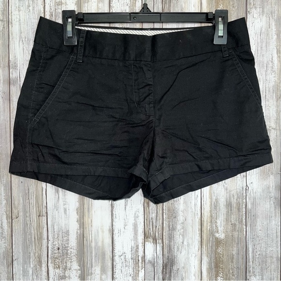 J. Crew Black Broken In Chino Shorts - Picture 2 of 8